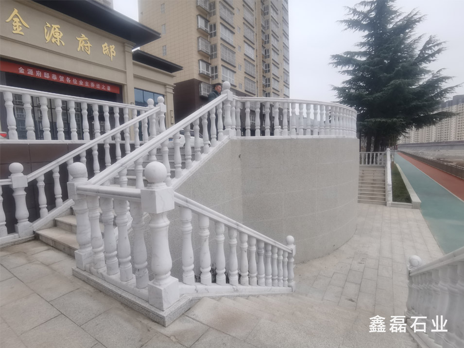 汉白玉石材栏杆