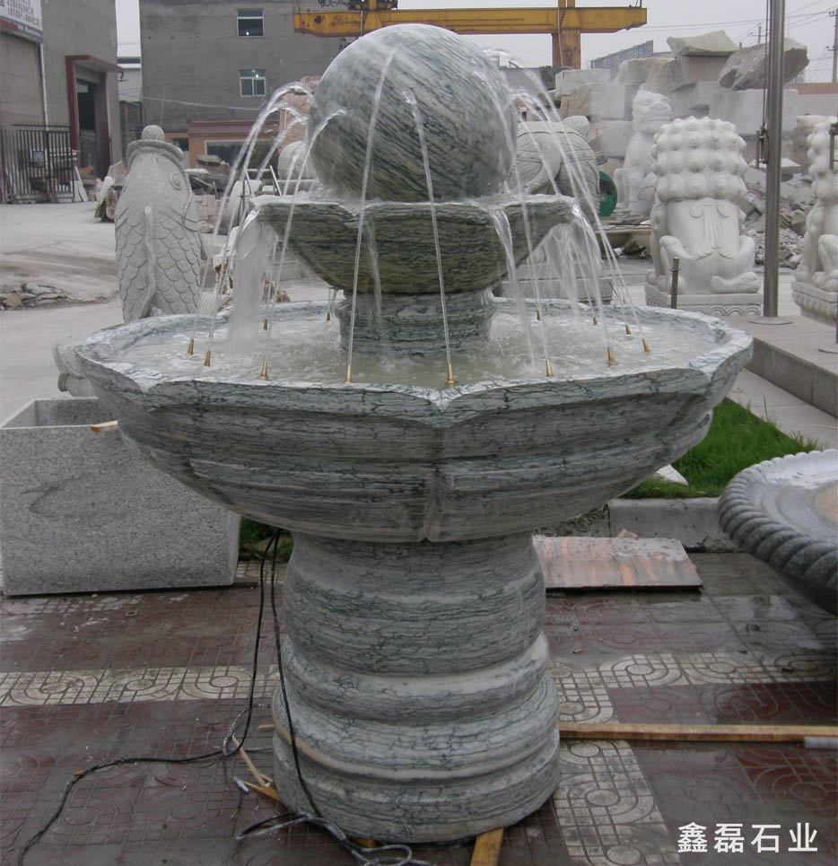 金钻绿风水球